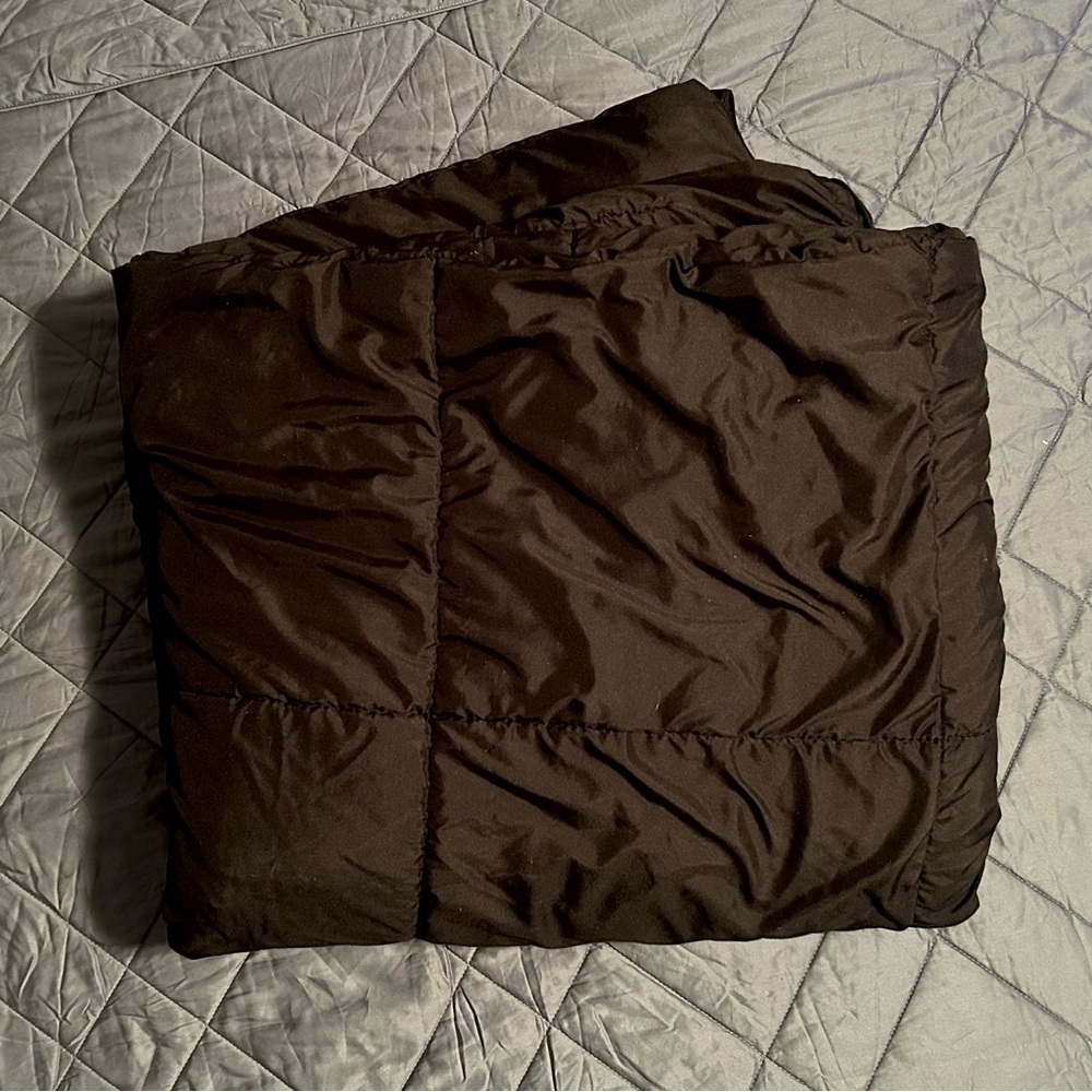 Black Down Alternative Quilted Bedding Comforter Duvet Insert